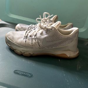 White KD Nike Sneakers